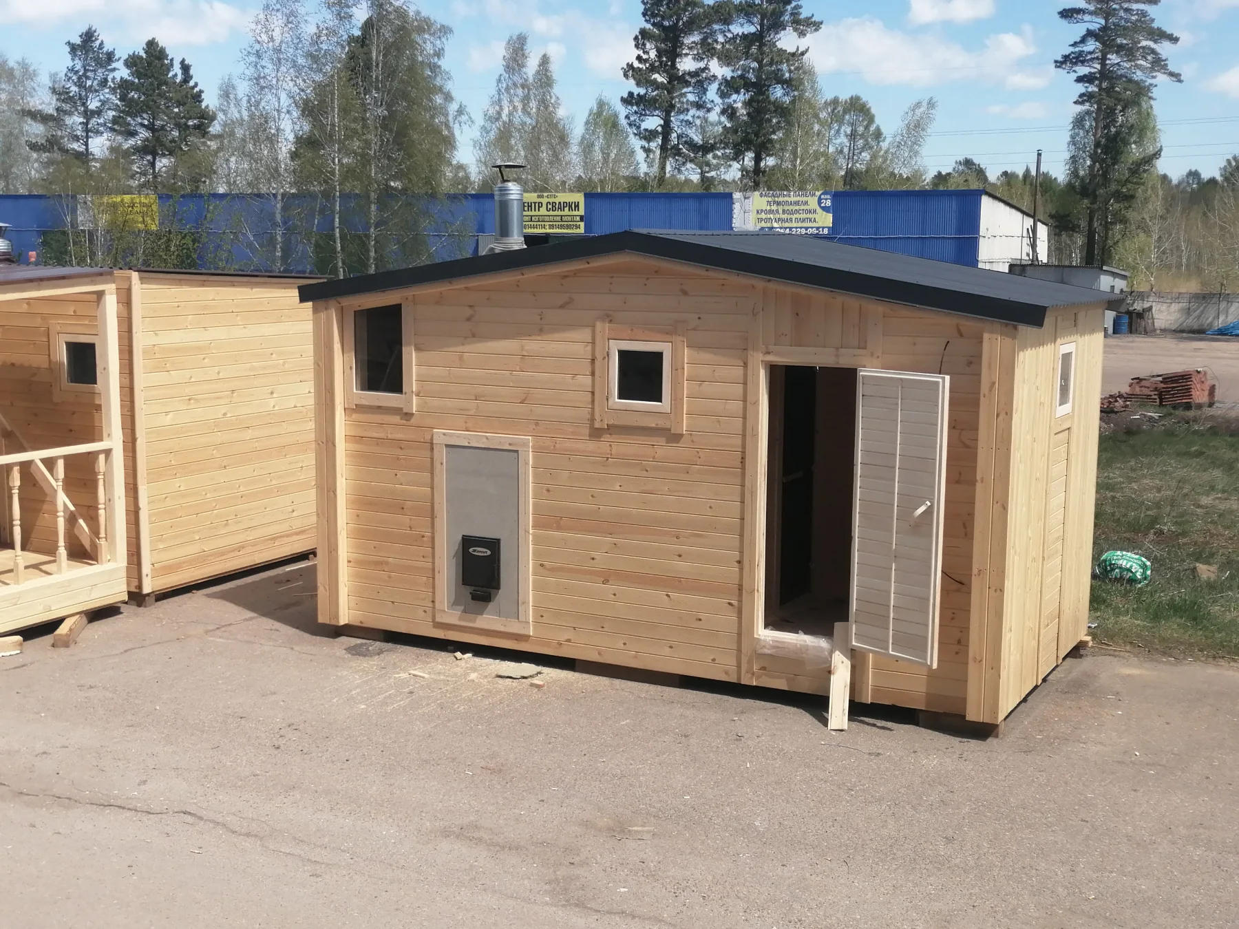Мобильная баня 2,3×5 Барнхаус — House Baikal, Ангарск