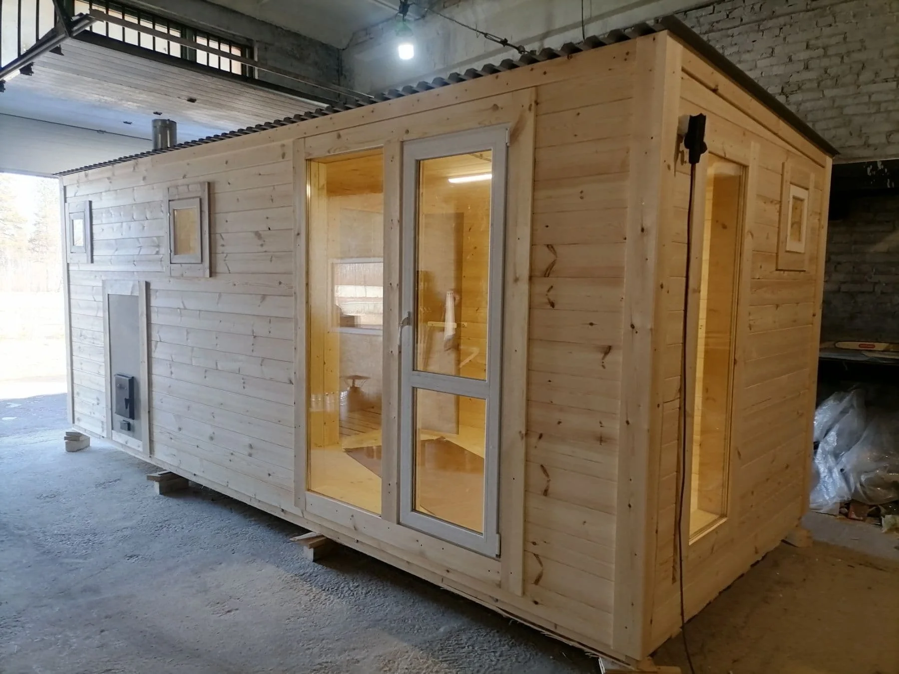 Мобильная баня 2,3×6 — House Baikal, Ангарск