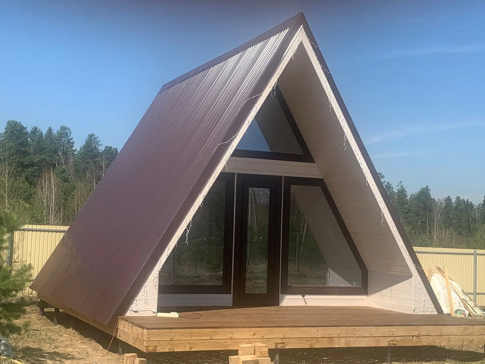 Дом / баня A-frame 6×6 — House Baikal, Ангарск