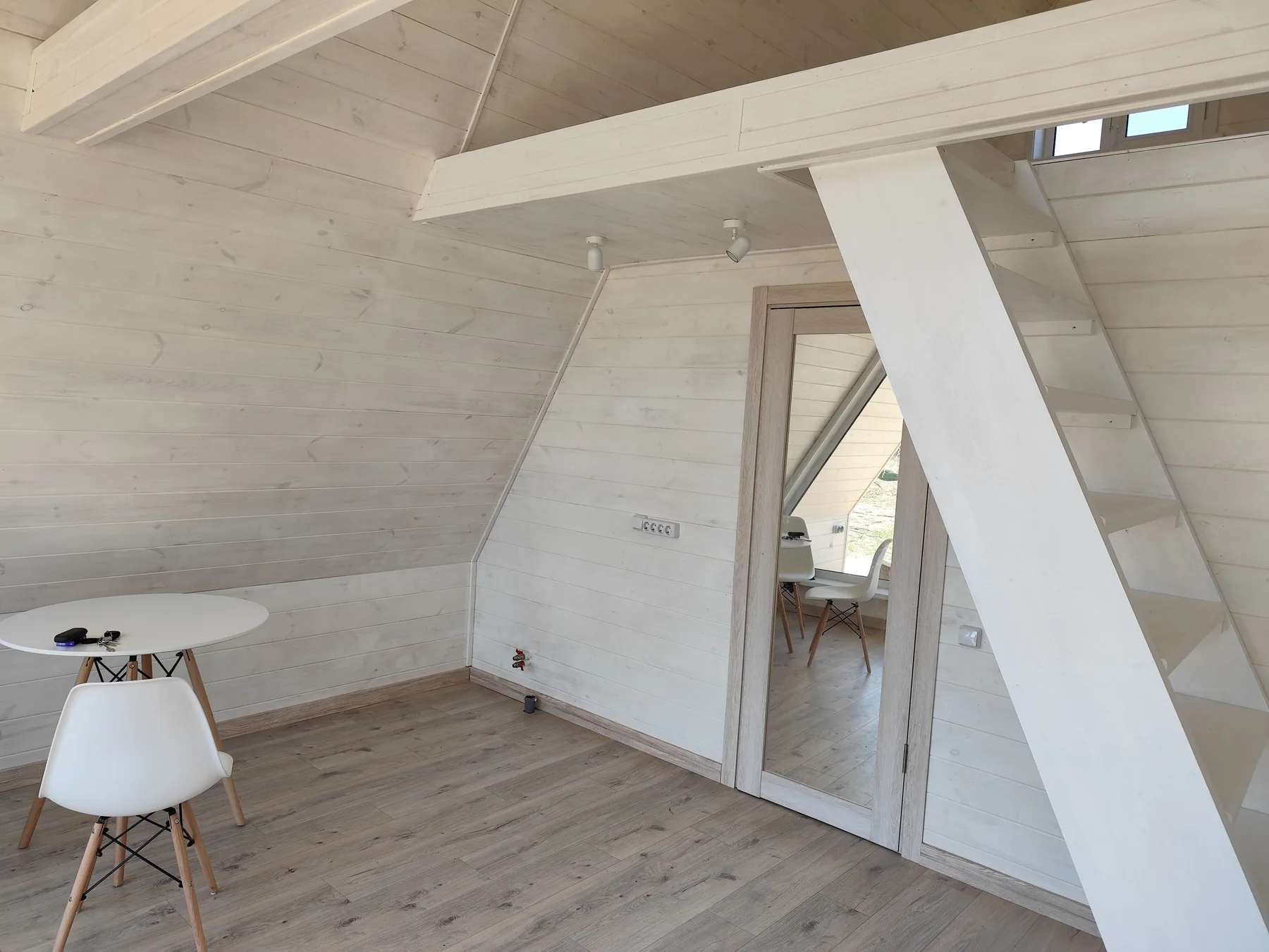 Дом / баня A-frame 6×6 — фото 4