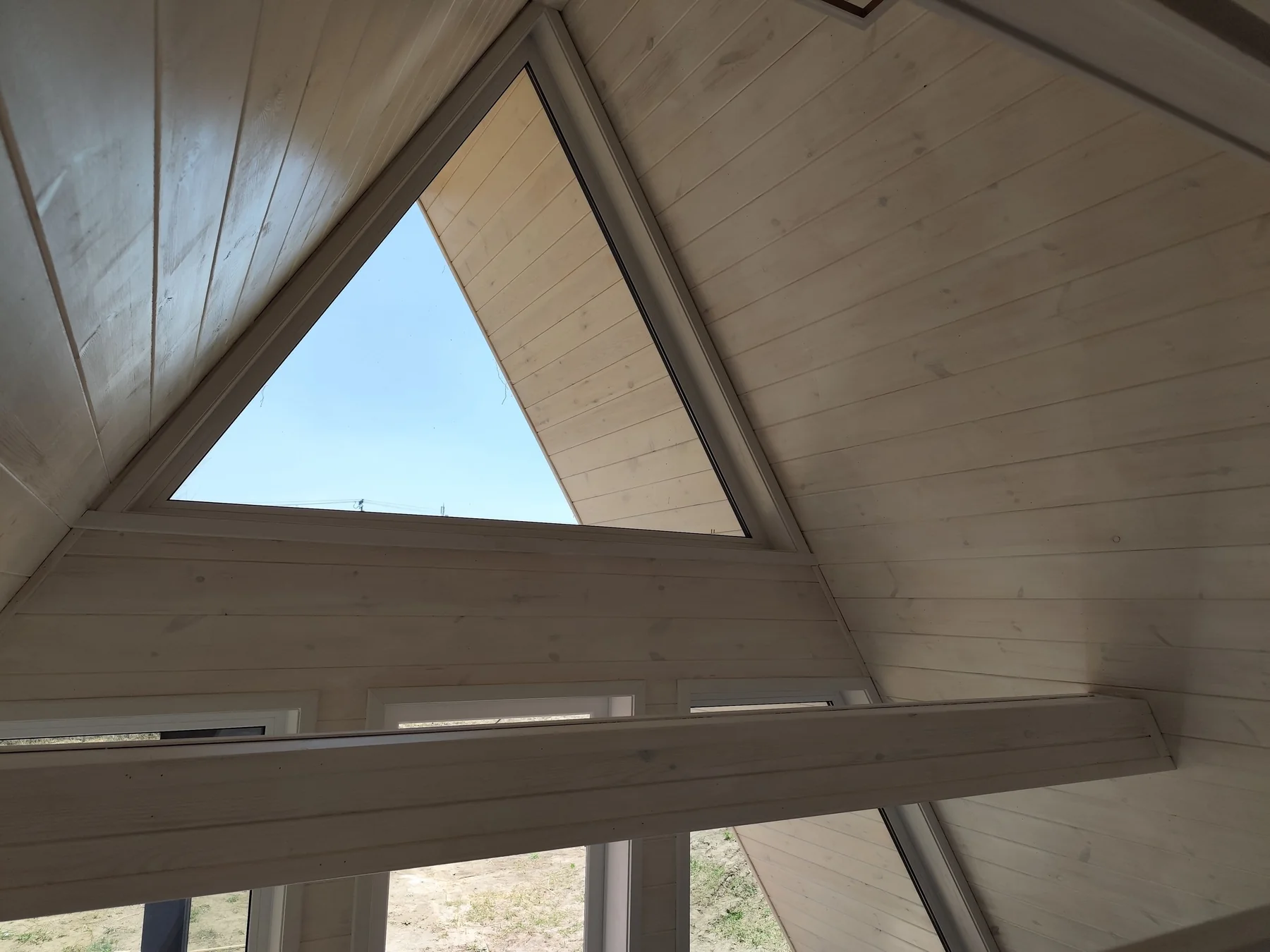 Дом / баня A-frame 6×6 — фото 8