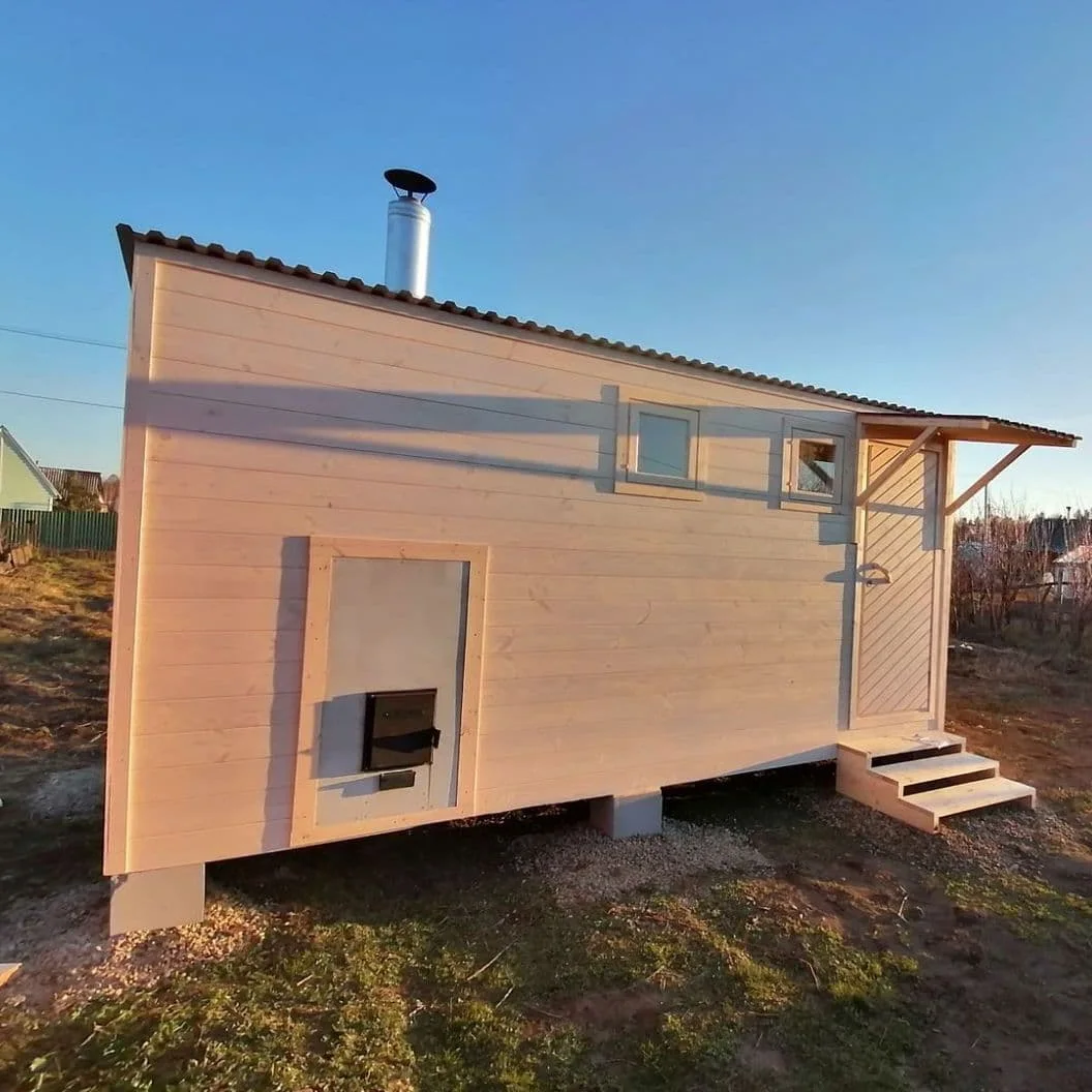 Мобильная баня 2,3×5 · 3 отделения — House Baikal, Ангарск