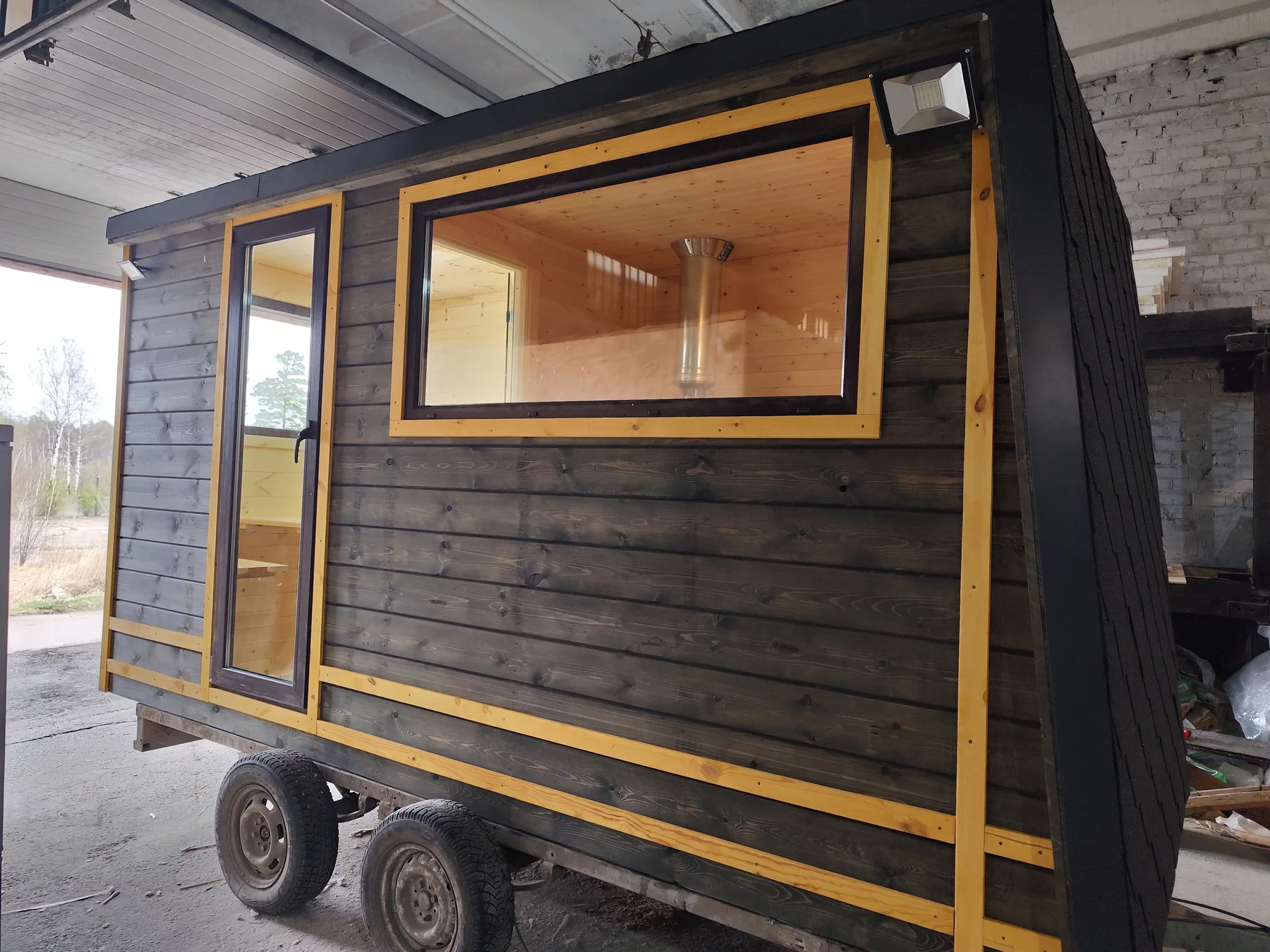 Баня на колесах 1,85×4,3 — House Baikal, Ангарск